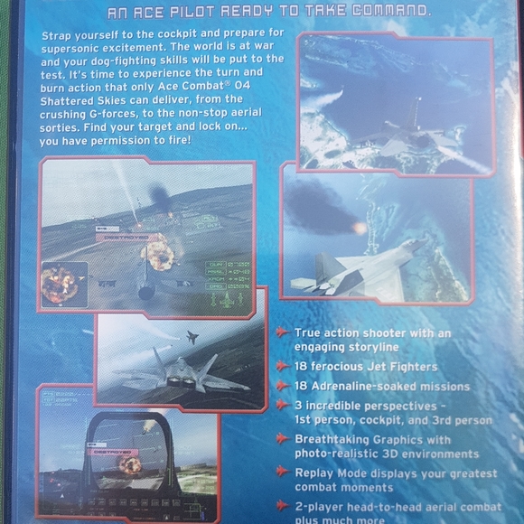 🎮🕹️ PS2 Ace Combat & Buzz Mega Quiz Video Games - Picture 2 of 8
